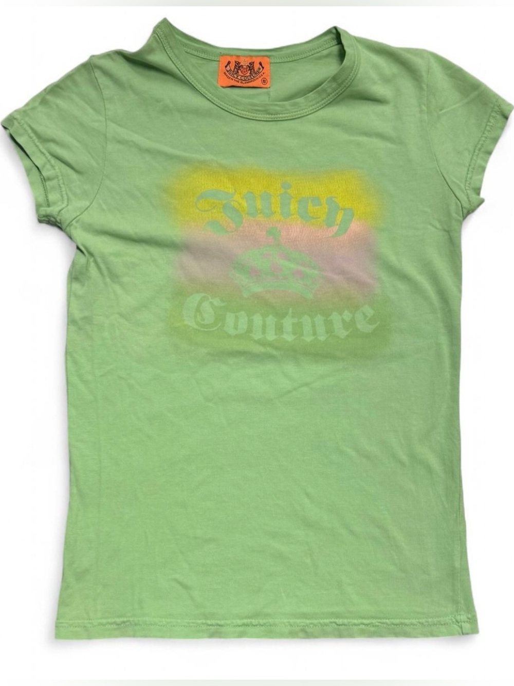 Y2K Juicy Couture Green Short-sleeve T Shirt Small
